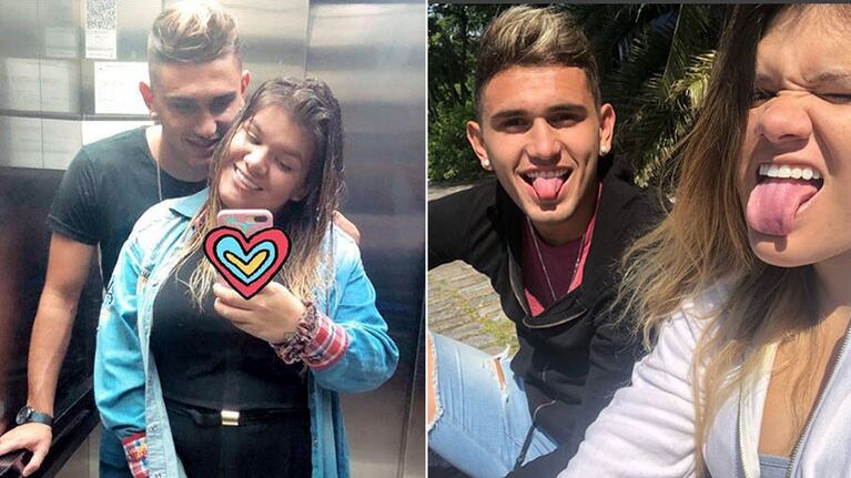 Morena Rial, con pancita de seis meses, junto a Facundo Ambrosioni: Te amo con todo mi corazón