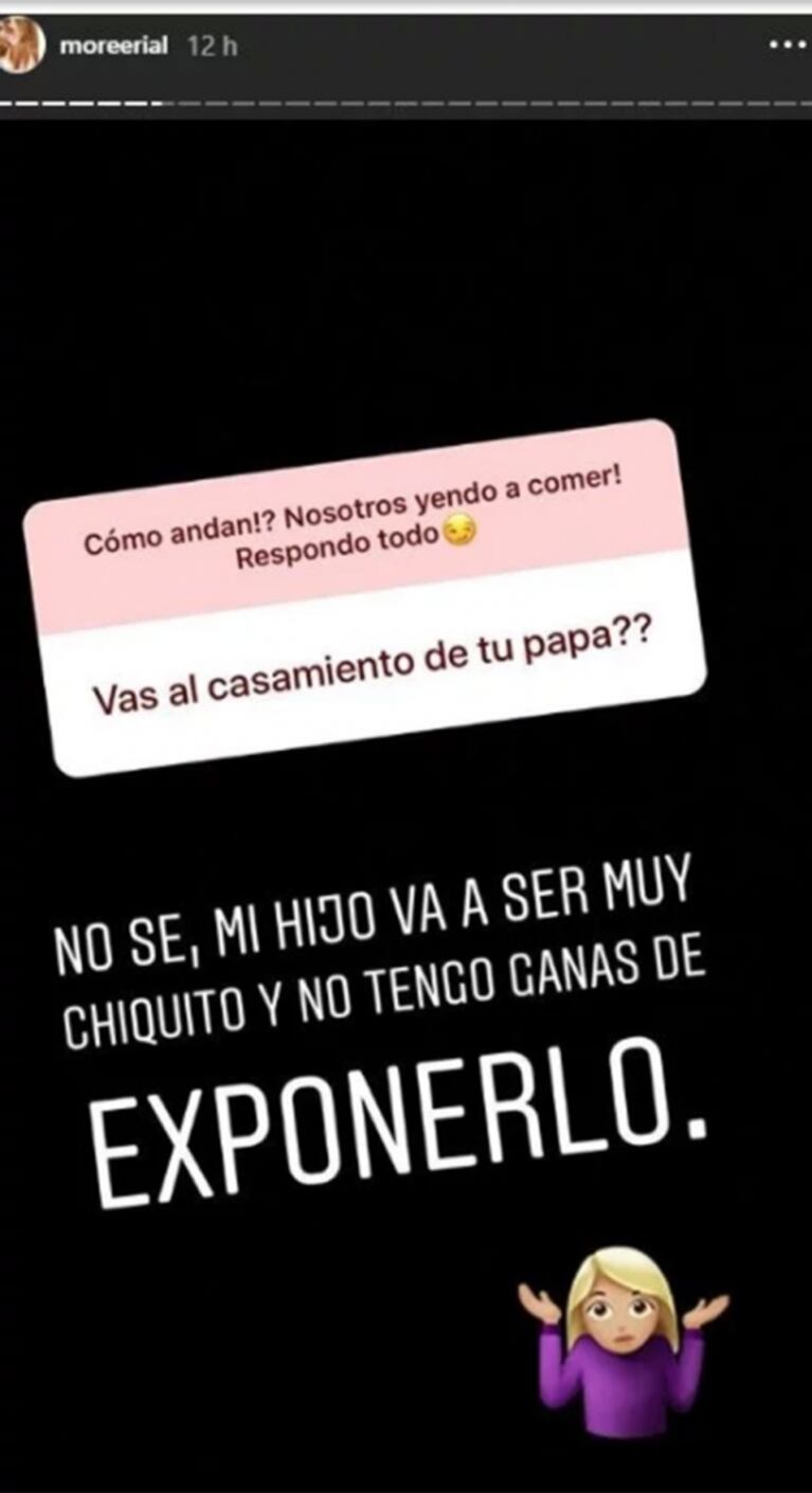 Morena Rial contó cómo está la relación con su papá: "Soy muy rencorosa y cuando me hacen sufrir, no perdono. Pero hablar, hablamos"