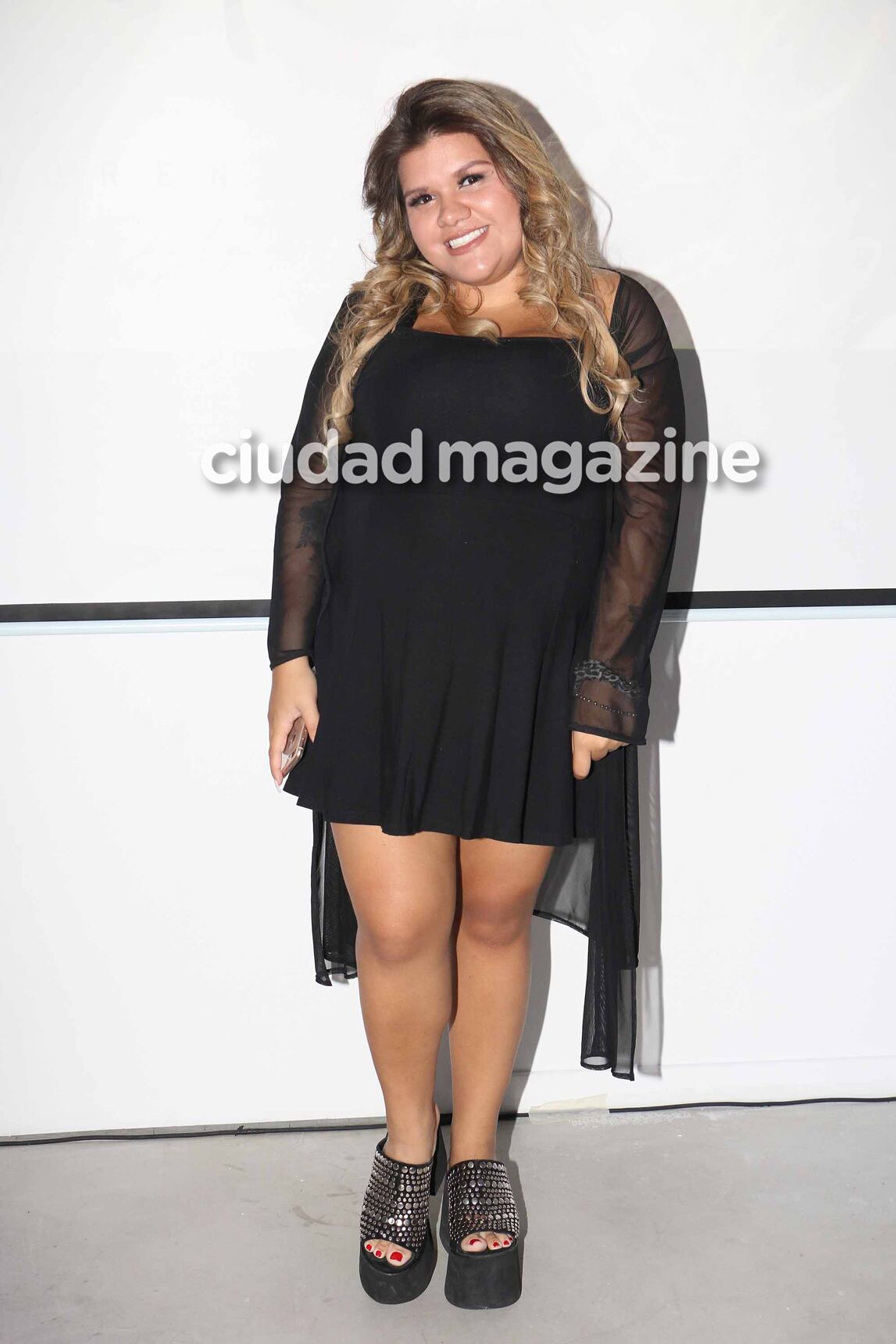 Morena Rial, embarazada de siete meses, se lanzó como cantante (Fotos: Movilpress). 