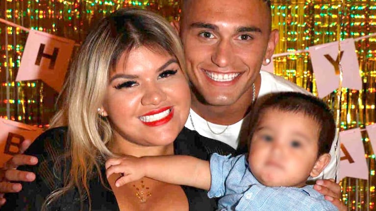 Morena Rial, Facundo Ambrosioni y Francesco Benicio (Foto: Instagram)