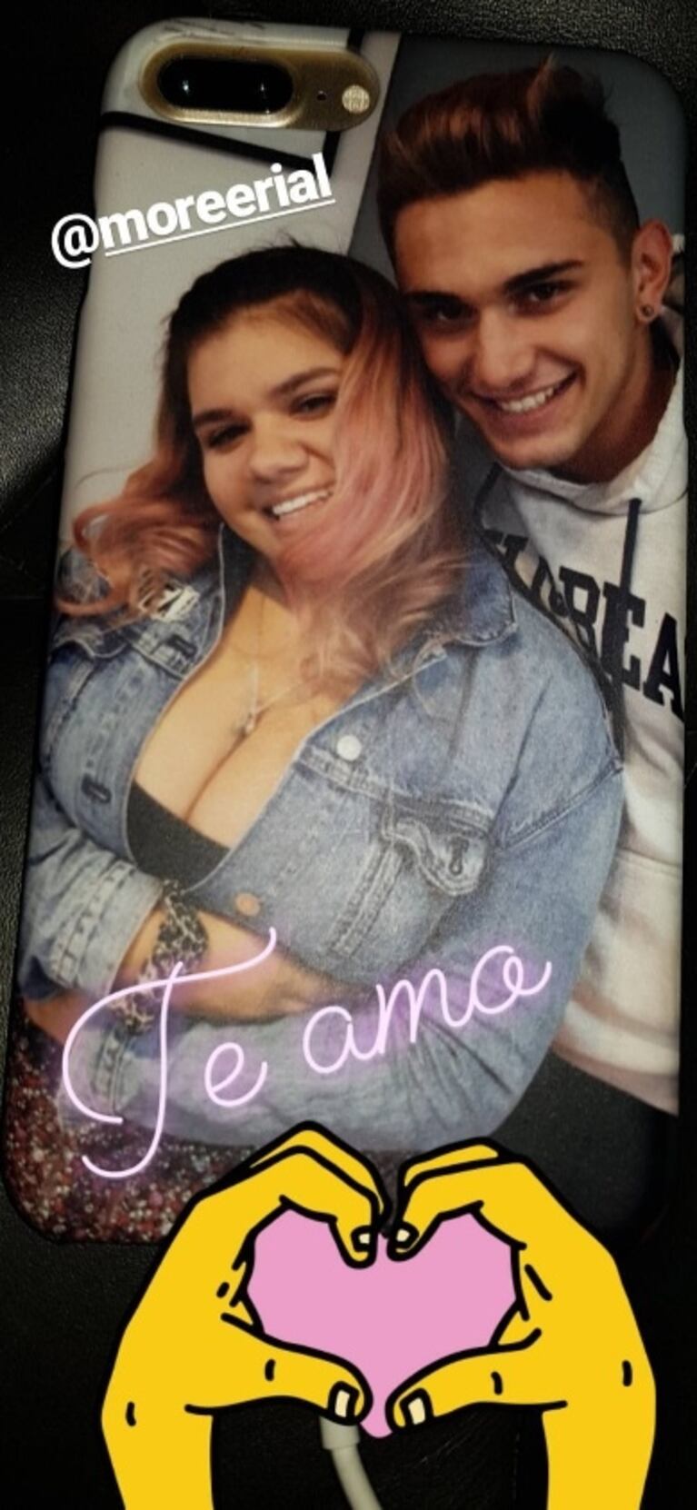 Morena Rial festejó su cumpleaños junto a su pareja: "Gracias por ser lo que sos, te amo"