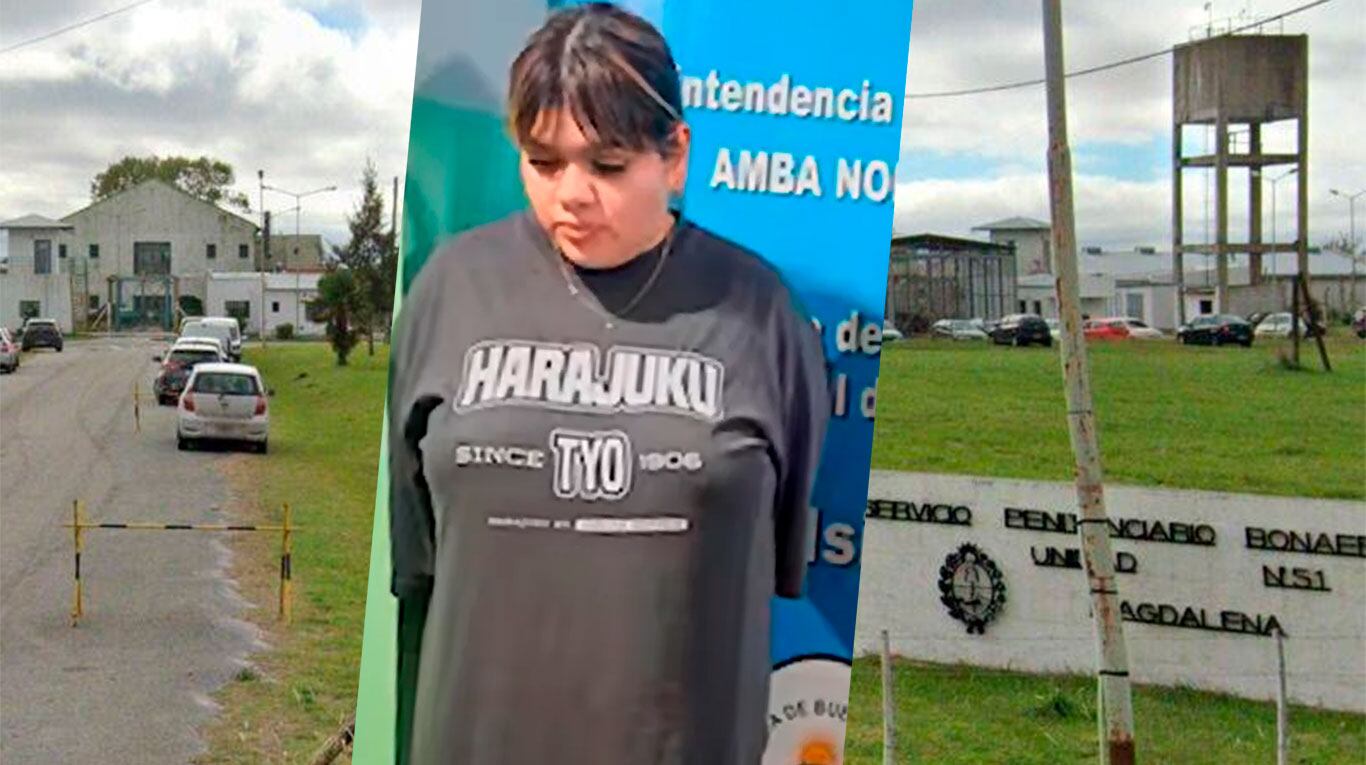 Morena Rial fue trasladada al Penal de Magdalena (Foto: web)