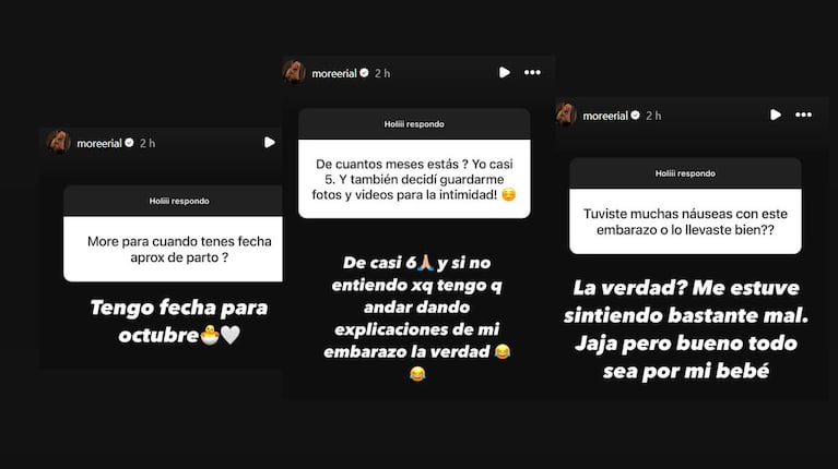 Morena Rial habló a fondo de su embarazo, de casi seis meses: “Me estuve sintiendo bastante mal”