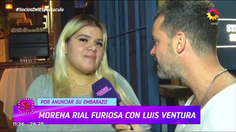 Morena Rial habló con Socios del Espectáculo.
