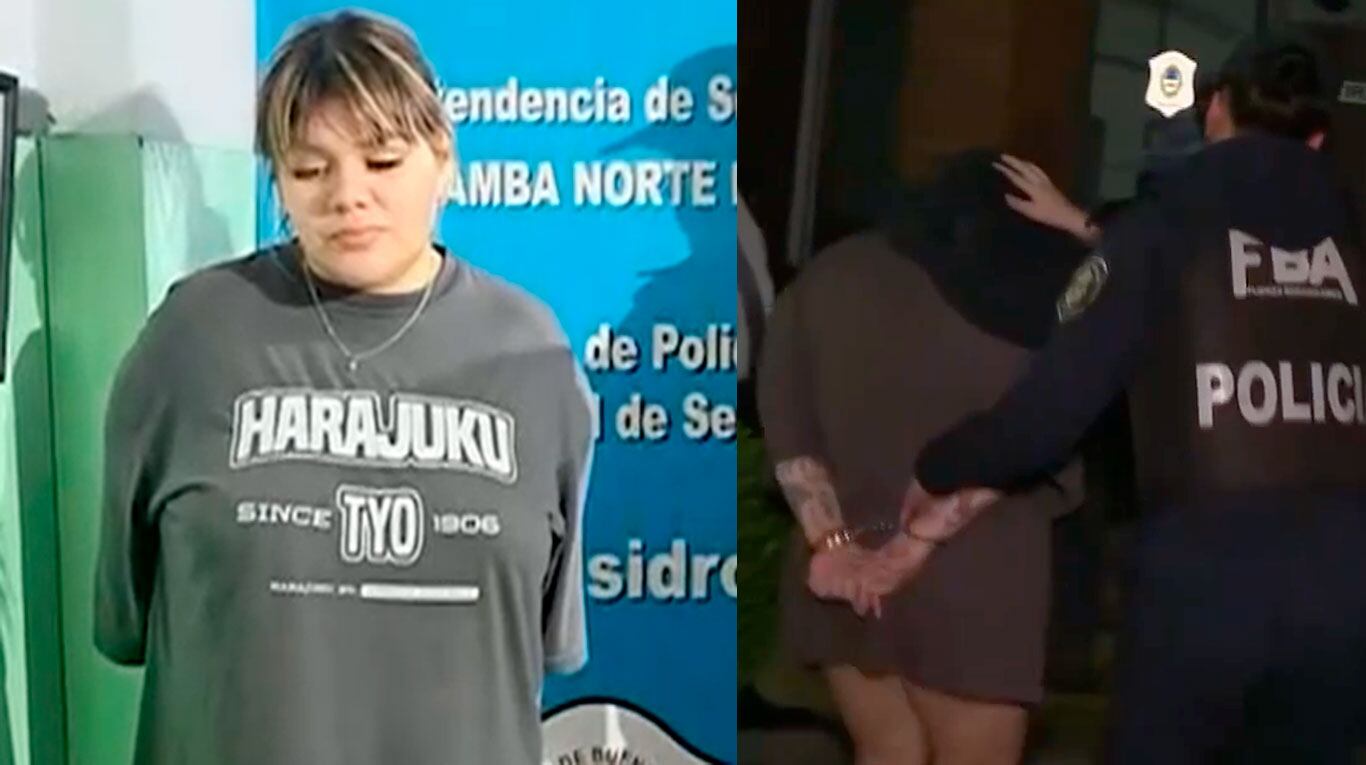Morena Rial, nuevamente detenida (Foto: Telefe)