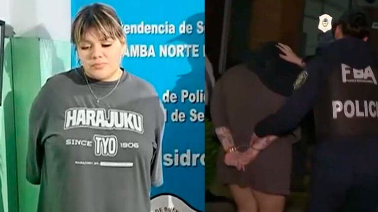 Morena Rial, nuevamente detenida (Foto: Telefe)