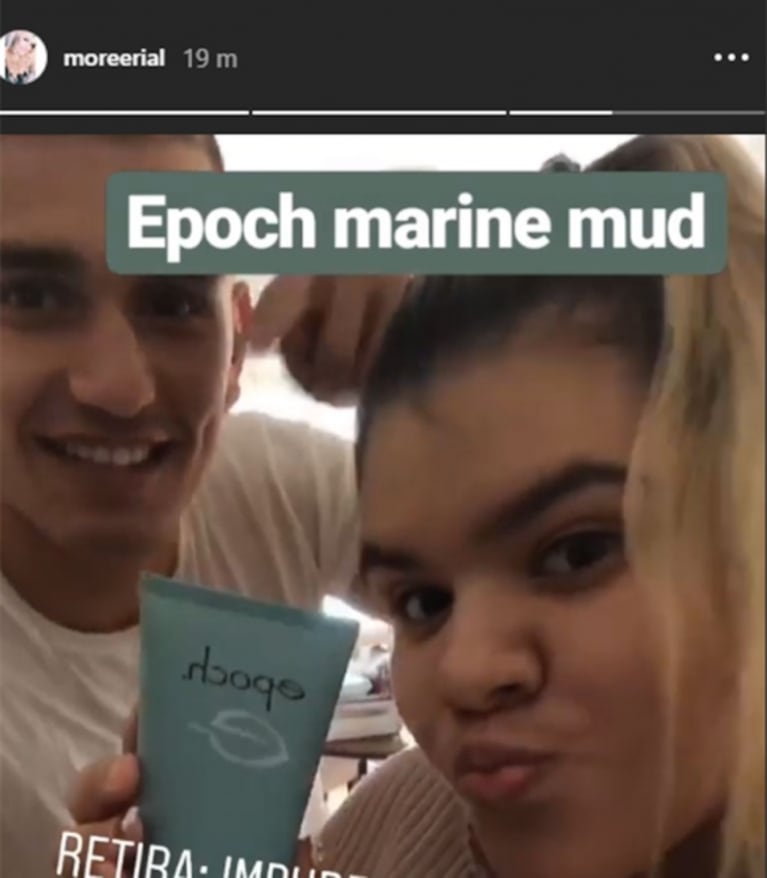 Morena Rial reapareció en Instagram junto a Facundo Ambrosioni tras su reconciliación