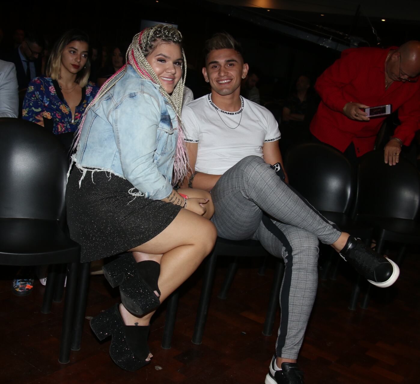 Morena Rial, reconciliada con Facundo Ambrosioni. (Foto: Movilpress)