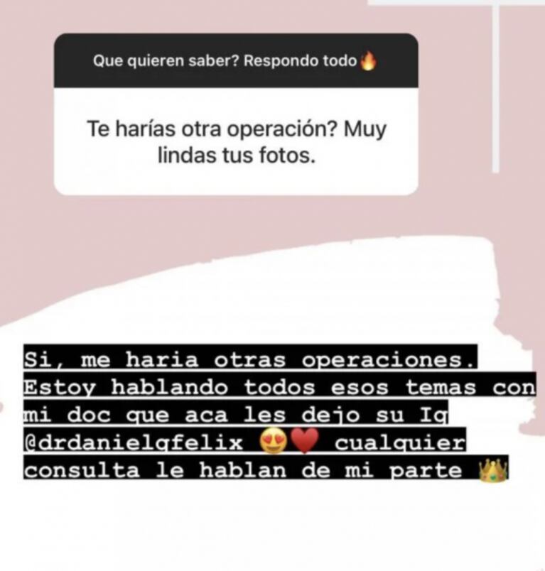 Morena Rial reveló que se hará otras operaciones estéticas, tras lucir sus nuevas lolas: "Ya lo estoy hablando con mi doctor"