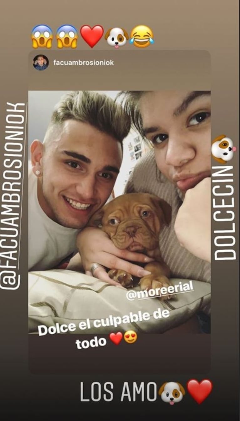 Morena Rial salió a desmentir un embarazo y dijo que todo fue una confusión: "Mi bebé es mi perrito"