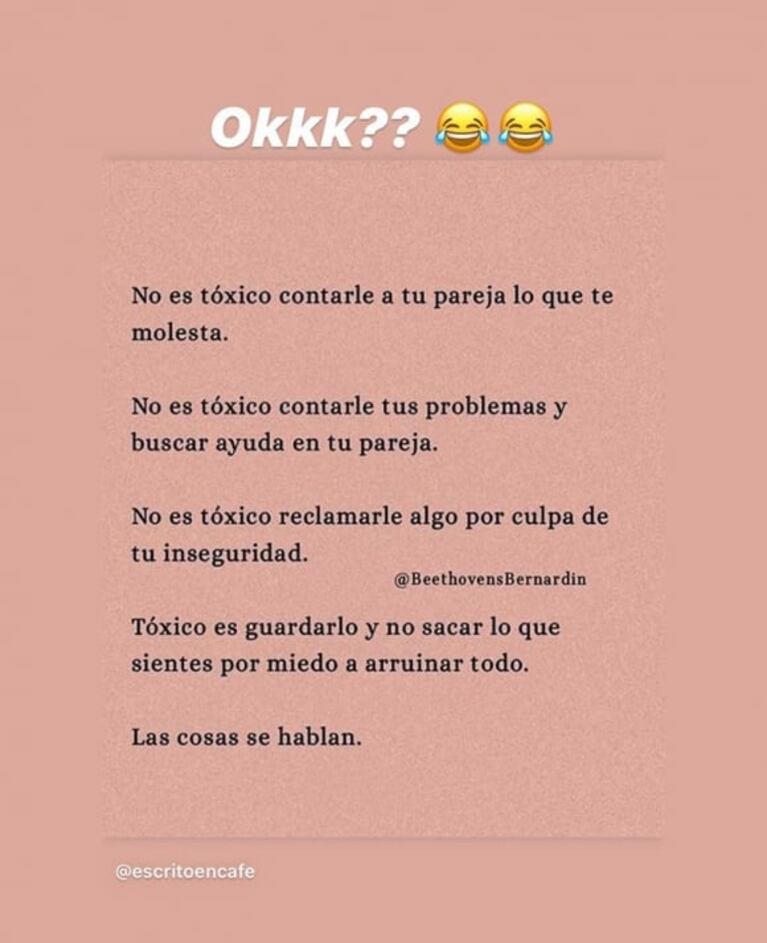 Morena Rial salió al cruce luego de que Facundo Ambrosioni la acusara de tóxica: "No es tóxico contar lo que te molesta"