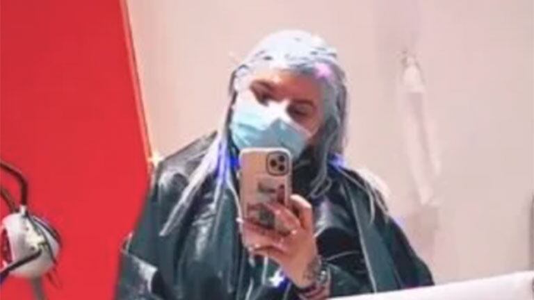 Morena Rial se animó a un fuerte cambio de look: se tiñó el cabello de rubio platino