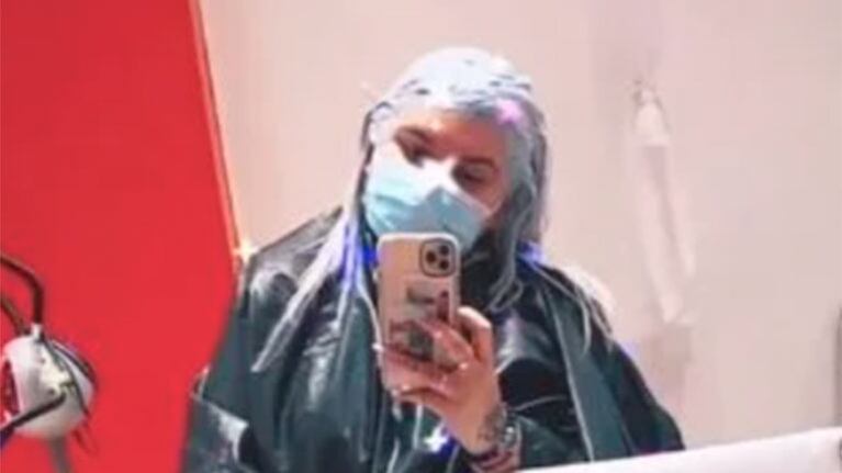 Morena Rial se animó a un fuerte cambio de look: se tiñó el cabello de rubio platino
