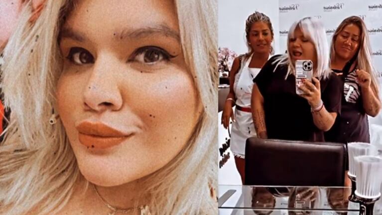 Morena sorprendió con un jugado cambio de look.