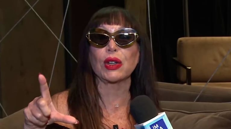 Moria Casán.