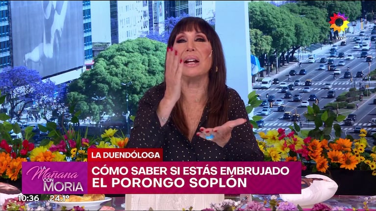 Moria Casán.