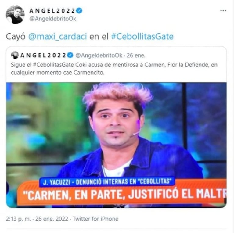 Moria Casán apuntó muy fuerte contra Juan "Coqui" Yacuzzi de Cebollitas: "Usá la bañera, amore"