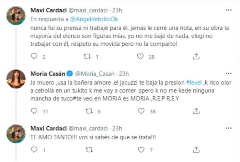 Moria Casán apuntó muy fuerte contra Juan "Coqui" Yacuzzi de Cebollitas: "Usá la bañera, amore"