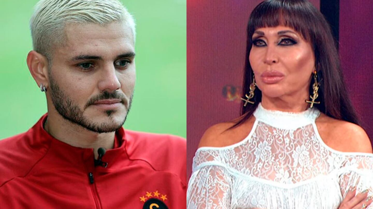 Moria Casán contra Mauro Icardi. 