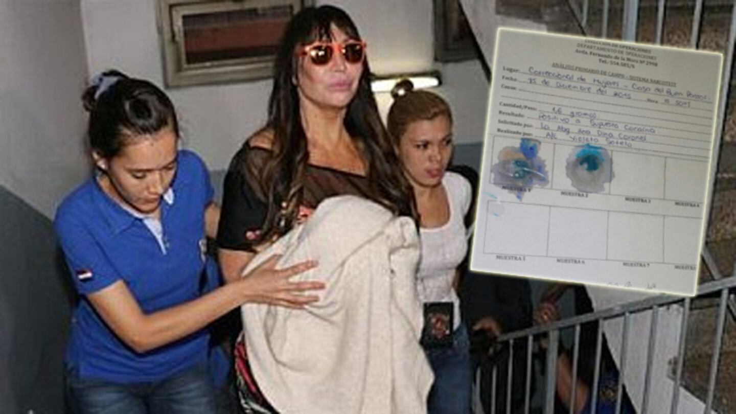 Moria Casán, detenida en Paraguay (Foto: Web)