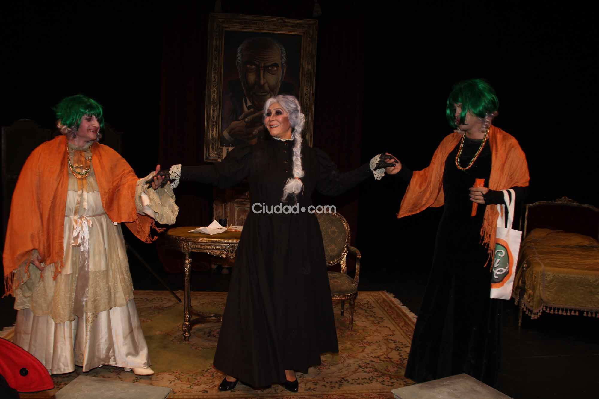 Moria Casán en Las tres viejas. (Foto: Movilpress)