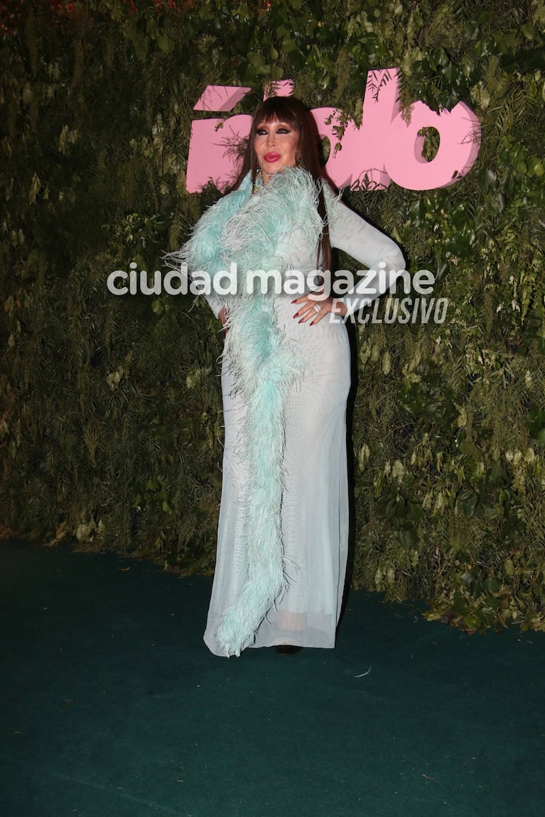 Moria Casán en lo Premios Ídolo 2026 (Foto de Movilpress)