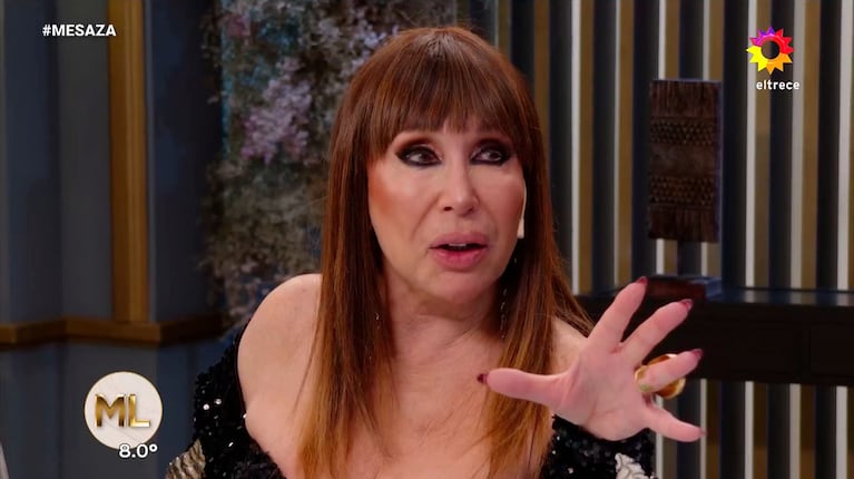 Moria Casán. Foto: captura eltrece.