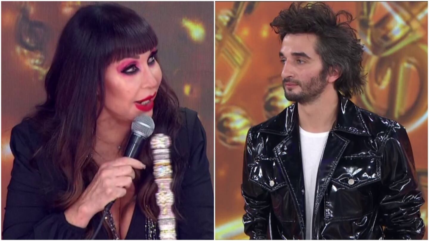 Moria Casán fulminó a Juan Pérsico tras quedar eliminado del Cantando (Fotos: Capturas)