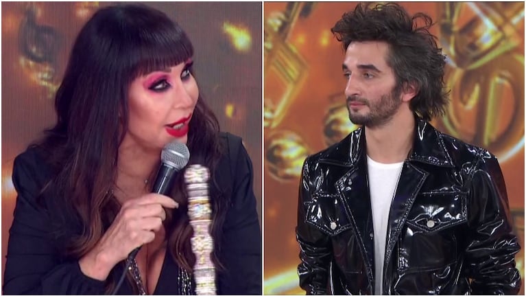 Moria Casán fulminó a Juan Pérsico tras quedar eliminado del Cantando (Fotos: Capturas)