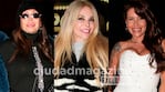 Moria Casán, Graciela Alfano y Florencia Peña en el Circo Rodas (Fotos: Movilpress).