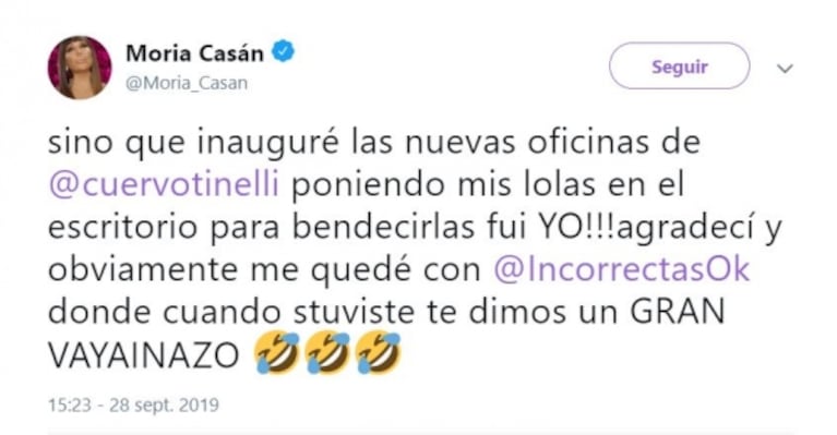Moria Casán, implacable con Aníbal Pachano: lo calificó de "misógino" y "mentiroso serial"