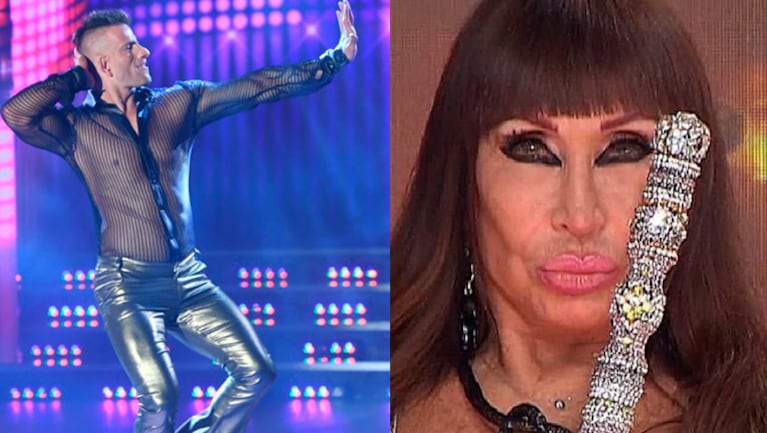 Moria Casán le dedicó un picante comentario a Maxi Diorio, el compañero de Coti Romero en Bailando 2023.