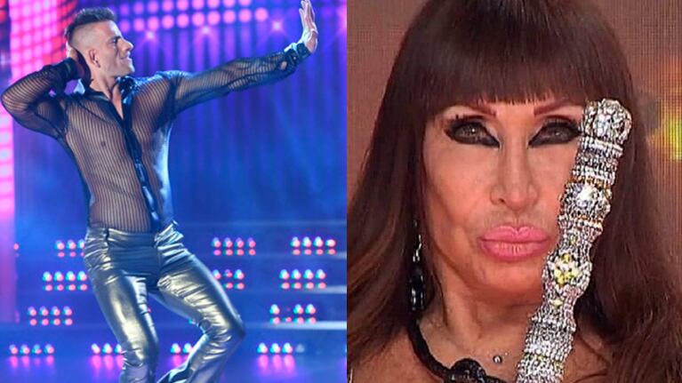 Moria Casán le dedicó un picante comentario a Maxi Diorio, el compañero de Coti Romero en Bailando 2023.