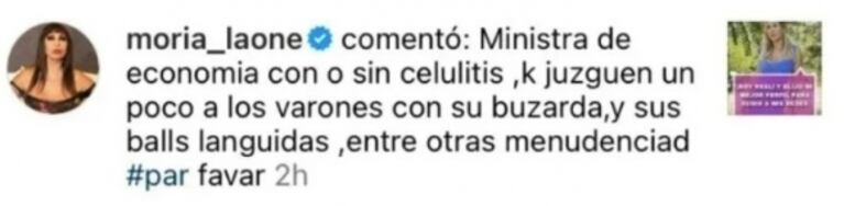 Moria Casán opinó contundente de las fotos de Wanda Nara sin retoques 