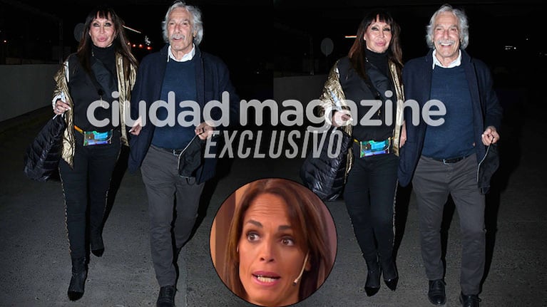 Moria Casán, Pato Galmarini y Verónica Monti