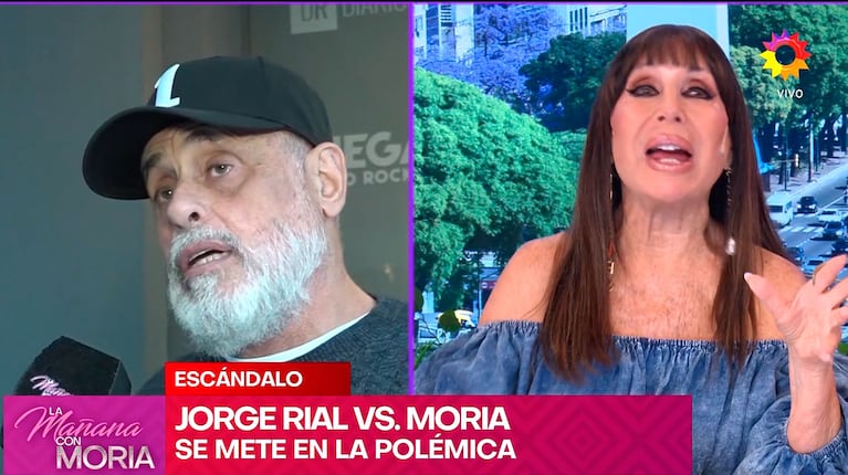 Moria Casán reveló los llamados de Jorge Rial sobre Mariana Antoniale