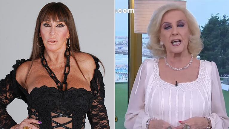 Moria Casán se bajó inesperadamente de la mesa de Mirtha: el motivo. (Foto: Web)