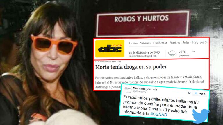Moria Casán suma problemas en Paraguay. (Foto: archivo Web)