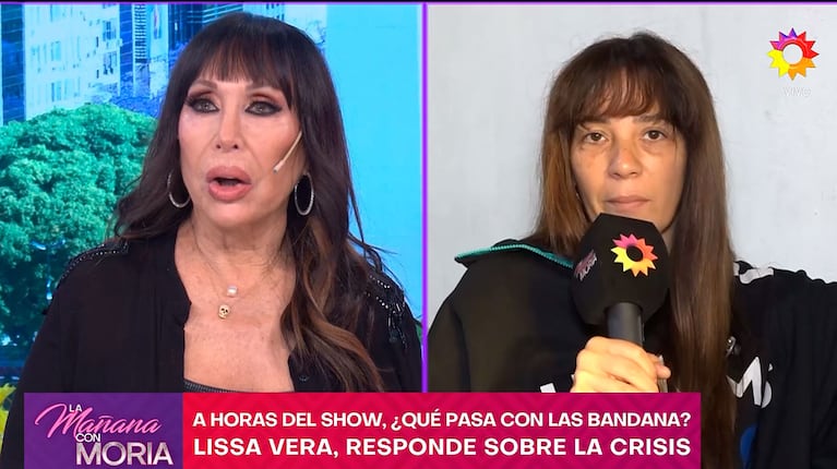Moria Casán vio a Lissa Vera de Bandana recién levantada y sin maquillaje y su reacción fue tremenda (eltrece)