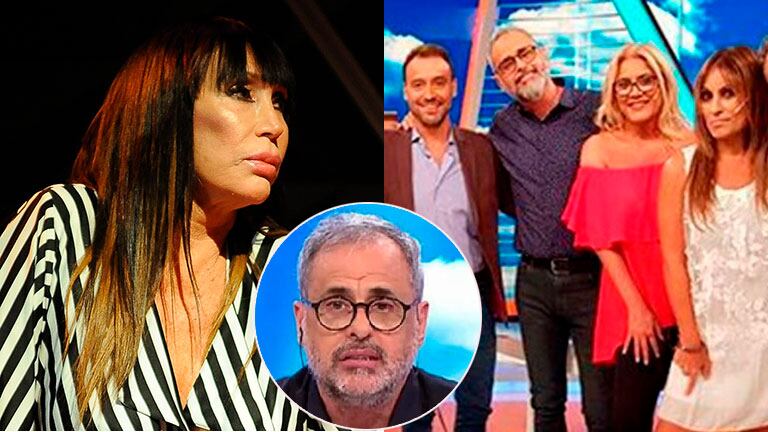 Moria Casán y Jorge Rial