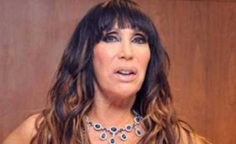 Moria Casán y las famosas joyas. (Foto: Web)
