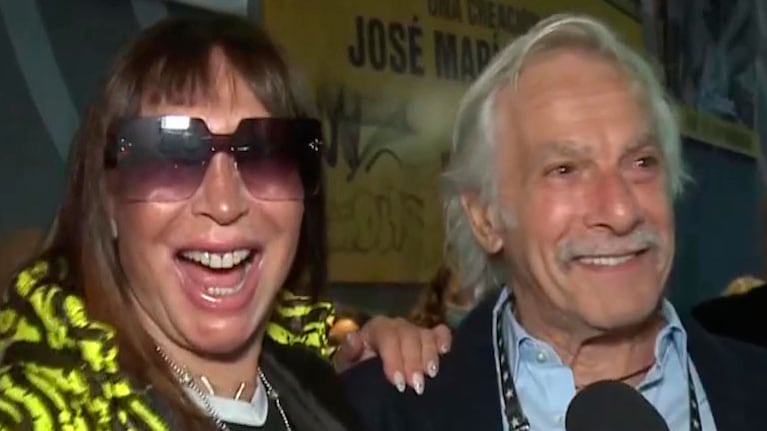 Moria Casán y Pato Galmarini, más enamorados que nunca