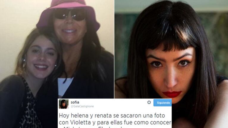 Moria Casán y Tini Stoessel, juntas en el teatro (Foto: Twitter)