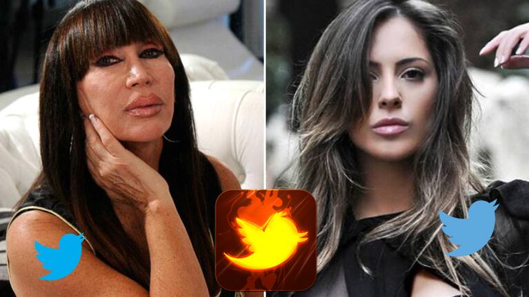 Moria Casán y Victoria Vannucci, furioso cruce en Twitter. (Foto: Web)