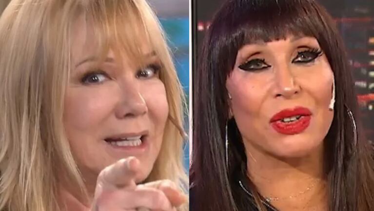 Moria fulminó a Solita por sus dichos en la "mesaza".