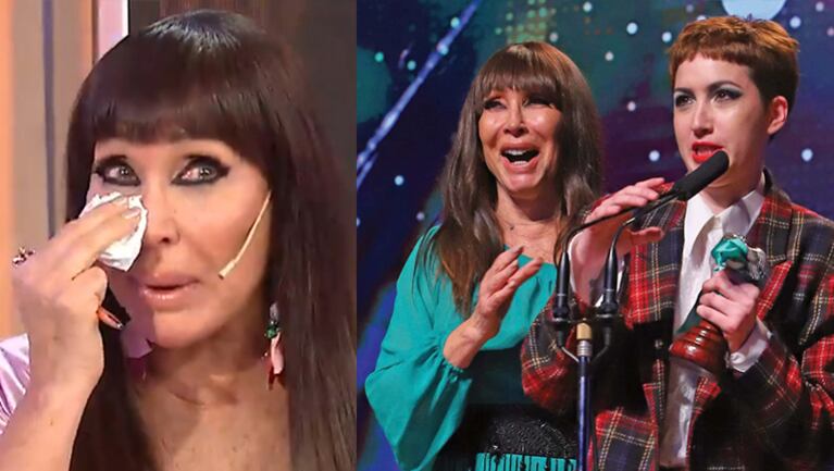 Moria se mostró orgullosa de su hija por haber superado su adicción.