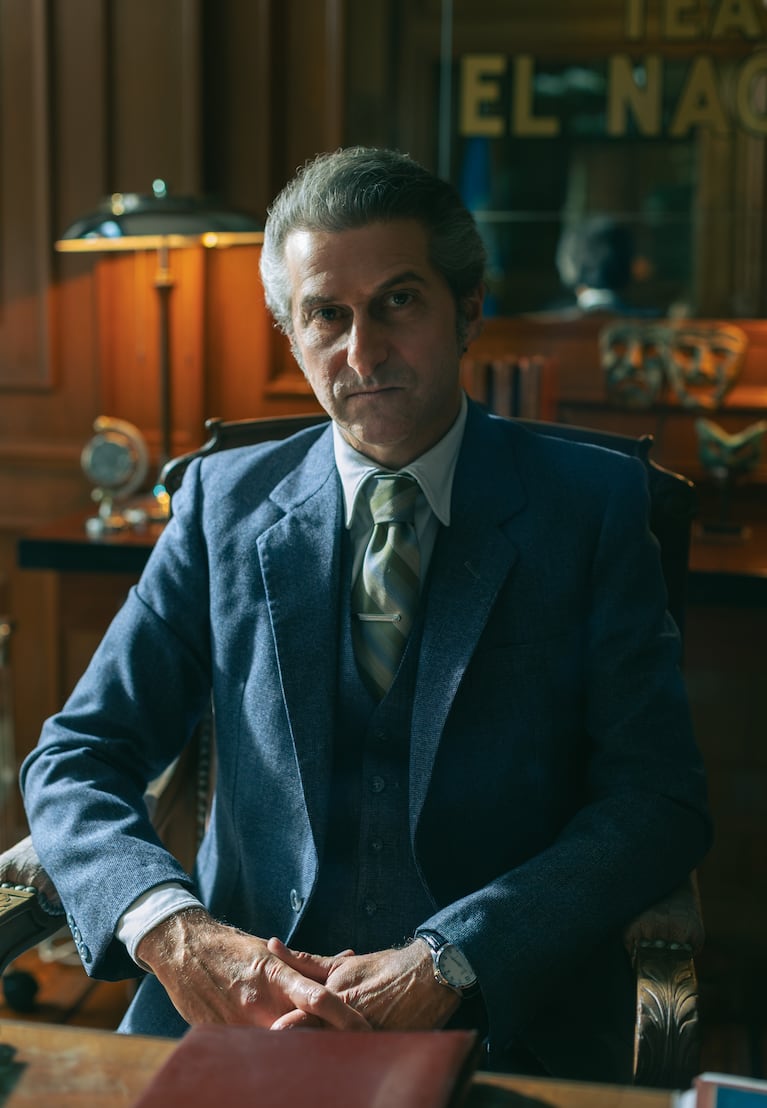 Moria. Sebastián Arzeno as Gerardo Sofovich in Moria. Cr. Alina Schwarcz / Netflix ©2026