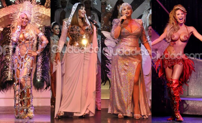 Moria y Carmen se enfrentaron por la pelea de Barbieri con las hermanas Xipolitakis (Fotos: Archivo Ciudad.com).