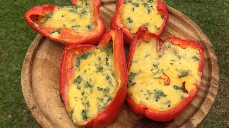 Morrón con queso y huevo: la receta para un plato único