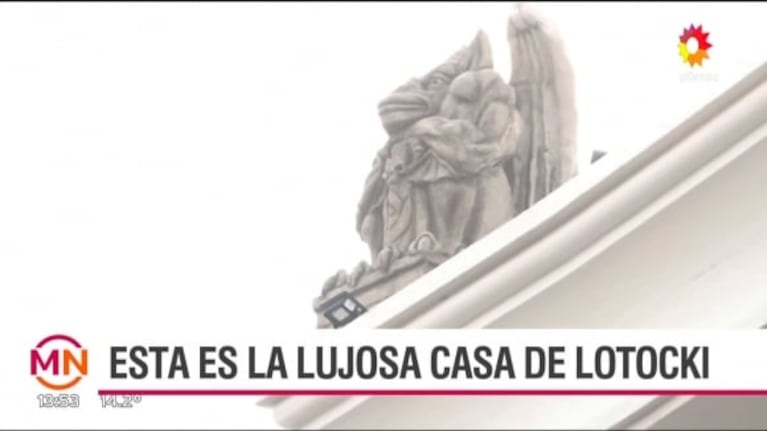 Mostraron la ostentosa casa de Aníbal Lotocki en un barrio exclusivo: "Es un palacete divino"